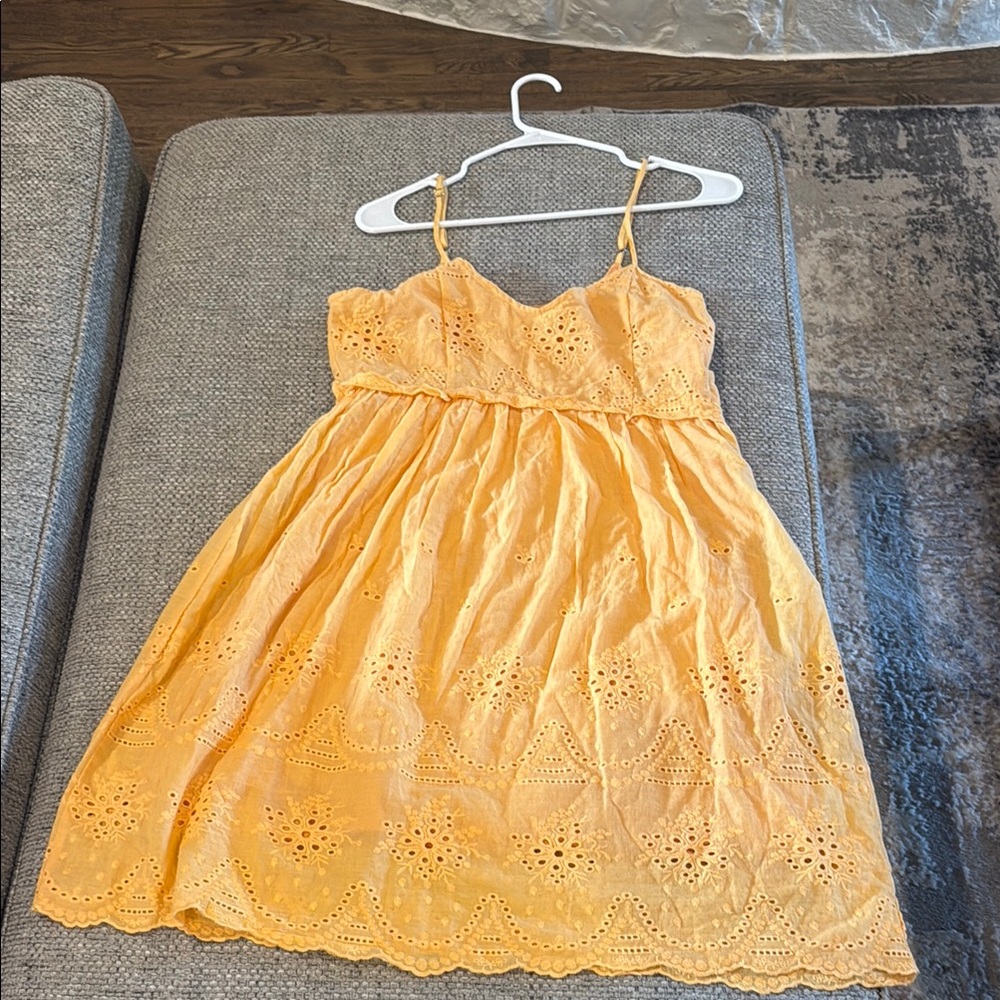 Orange sundress